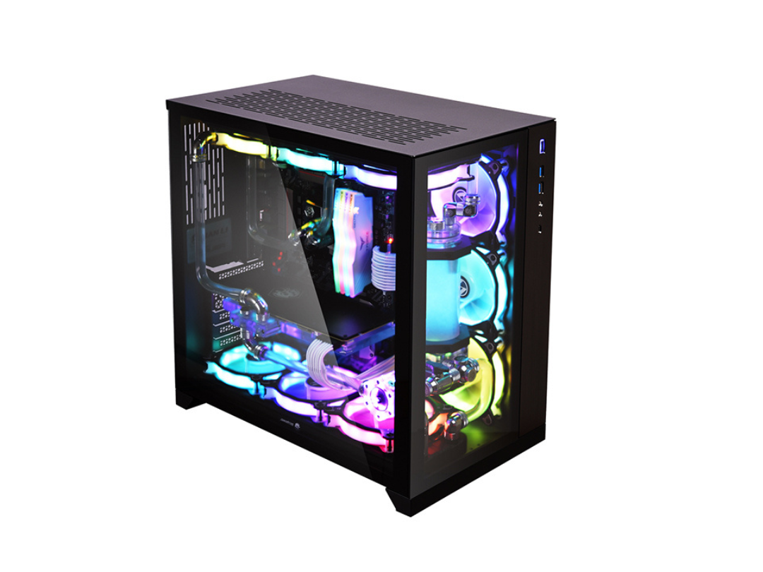 Lian Li PC-O11DW Dynamic Mini Gaming Computer Case - White Lian Li PC-O11DW Dynamic Mini Gaming Computer Case - White